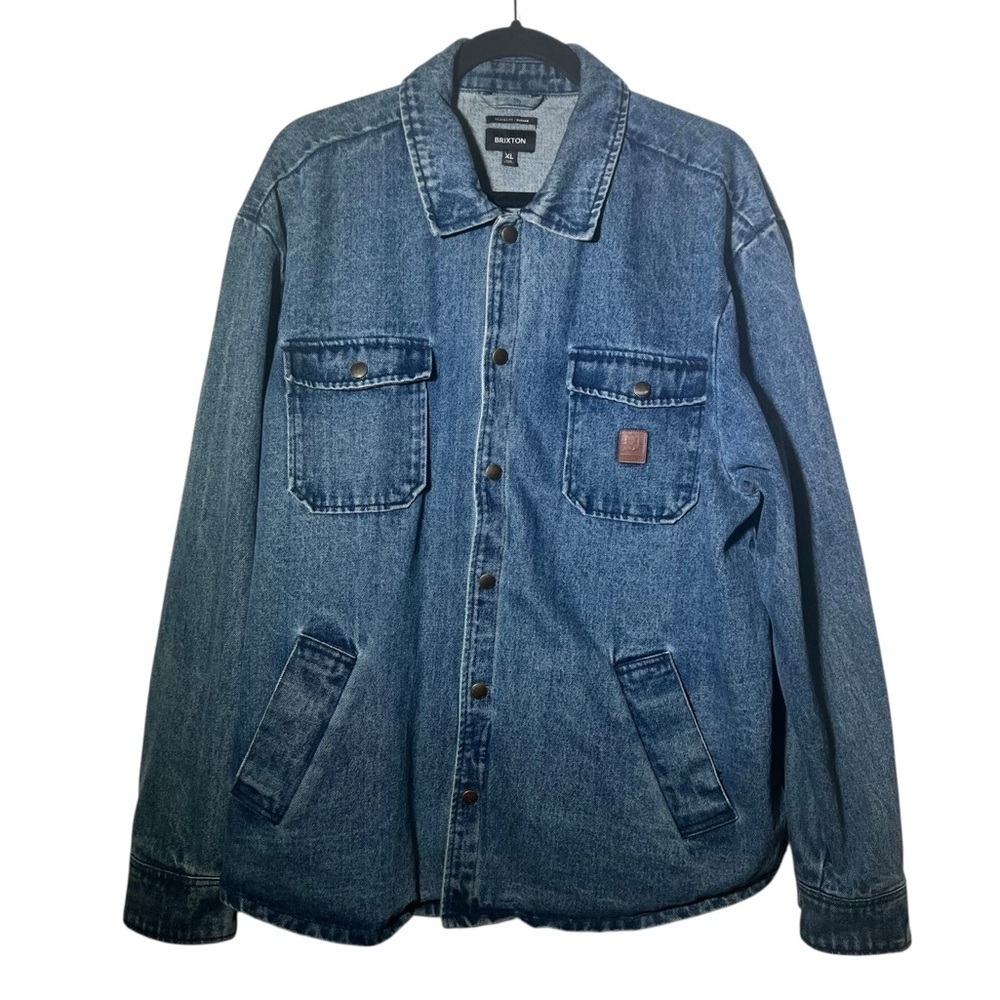 Brixton Blue Durham Relaxed Fit Denim Jacket XL